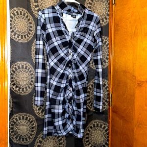 NWT button-up dress